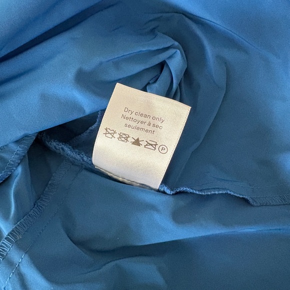 Veronica Beard Seema Twist Front Taffeta Blouse Bluebell Wrap Effect Top - Picture 6 of 8